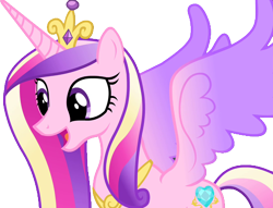 Size: 940x720 | Tagged: safe, artist:homersimpson1983, edit, edited screencap, imported from derpibooru, screencap, princess cadance, alicorn, pony, equestria games (episode), background removed, female, g4, mare, simple background, slim, solo, spread wings, thin, transparent background, wings