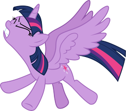 Size: 3405x3000 | Tagged: safe, artist:cloudy glow, imported from derpibooru, twilight sparkle, alicorn, horse play, female, mare, simple background, solo, transparent background, twilight sparkle (alicorn), vector