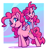 Size: 800x851 | Tagged: safe, artist:whateverbender, imported from derpibooru, pinkie pie, earth pony, human, original species, pony, taur, equestria girls, belly button, eye contact, g4, humalos, human ponidox, looking at each other, looking at someone, looking back, meme, nuckelavee, ponified meme, self paradox, self ponidox, smiling, species swap