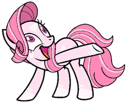 Size: 469x385 | Tagged: safe, artist:noi kincade, imported from derpibooru, oc, oc:annisa trihapsari, earth pony, pony, earth pony oc, female, heart, heart mark, mare, open mouth, redesign, simple background, solo, transparent background