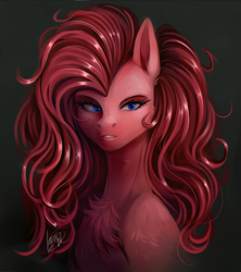 Size: 2941x3307 | Tagged: safe, artist:1an1, imported from derpibooru, pinkie pie, earth pony, pony, blue eyes, female, high res, mare, slim, solo