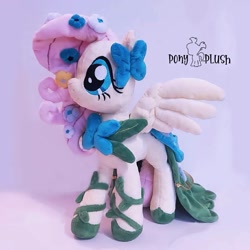 Size: 913x913 | Tagged: safe, artist:ponyplushiee, imported from derpibooru, fluttershy, pony, clothes, dress, gala dress, irl, photo, plushie, solo