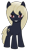 Size: 848x1480 | Tagged: safe, artist:hazy skies, imported from derpibooru, oc, oc only, oc:bone stealer, earth pony, pony, blonde, blonde spooky bone stealer, bone, eye glow, female, g4 style, looking at you, mare, red eyes, show accurate, simple background, smiling, soft shading, solo, spooky, transparent background, vector