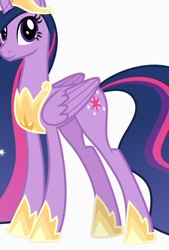 Size: 581x860 | Tagged: safe, imported from twibooru, twilight sparkle, alicorn, the last problem, image, my little pony, needs more jpeg, twilight sparkle (alicorn)