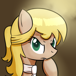 Size: 800x800 | Tagged: safe, artist:why485, imported from derpibooru, pony, crossover, female, mare, mizuhashi parsee, ponified, staring at you, touhou