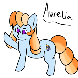 Size: 5000x5000 | Tagged: safe, artist:houndy, imported from derpibooru, oc, oc only, oc:aurelia coe, cute, full body, long hair, long mane, looking at you, multicolored hair, simple background, solo, walking, white background