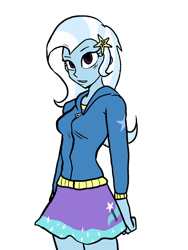 Size: 1200x1600 | Tagged: safe, artist:tacoman dusct, derpibooru exclusive, imported from derpibooru, trixie, human, equestria girls, jewelry, simple background, solo, transparent background