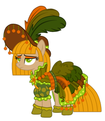 Size: 1300x1500 | Tagged: artist needed, safe, imported from derpibooru, oc, oc only, oc:gaudy garish, earth pony, simple background, solo, transparent background