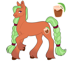 Size: 1280x1086 | Tagged: safe, artist:s0ftserve, imported from derpibooru, oc, oc:apple cider, earth pony, pony, female, mare, simple background, solo, transparent background