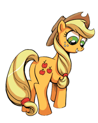 Size: 400x500 | Tagged: safe, editor:fuckomcfuck, idw, imported from derpibooru, applejack, earth pony, pony, comic, cropped, freckles, hat, simple background, solo, transparent background