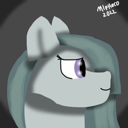 Size: 768x768 | Tagged: safe, artist:mlphero, imported from derpibooru, marble pie, bust, cute, digital art, portrait