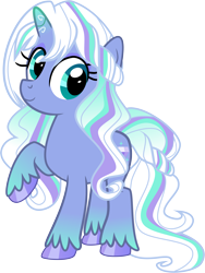 Size: 6211x8278 | Tagged: safe, artist:shootingstarsentry, imported from derpibooru, oc, oc:fortuna, pony, unicorn, absurd resolution, female, g5 oc, magical lesbian spawn, mare, offspring, parent:misty brightdawn, parent:opaline arcana, parents:mistyline, simple background, transparent background, vector