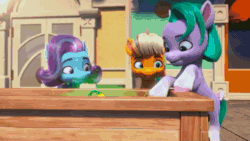 Size: 1280x720 | Tagged: safe, imported from derpibooru, screencap, sunny starscout, alicorn, hybrid, spoiler:g5, spoiler:my little pony: make your mark chapter 2, ali-conned, animated, cheerful, cute, earth pony magic, fake smile, female, filly, foal, fruit, g5, garden, gardening, glory (g5), glow, glowing horn, glowing wings, grapefruit, happy, horn, magic, maretime bay, my little pony: a new generation, my little pony: make your mark, my little pony: make your mark chapter 2, peach fizz, plant, race swap, seashell (g5), smiling, sound, street, sunnybetes, sunnycorn, vegetables, webm, whinny, wings, zucchini