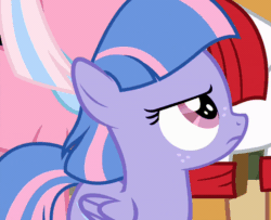 Size: 800x648 | Tagged: safe, edit, edited screencap, imported from derpibooru, screencap, clear sky, quibble pants, wind sprint, pegasus, pony, common ground, animated, cropped, disgusted, eyeroll, female, filly, foal, freckles, gagging, reaction image, solo focus, tongue out, unamused, wind sprint is not amused