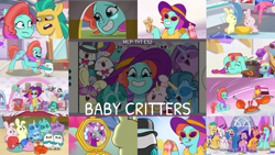 Size: 1974x1111 | Tagged: safe, edit, edited screencap, editor:quoterific, imported from derpibooru, screencap, hitch trailblazer, izzy moonbow, opaline arcana, pipp petals, sunny starscout, zipp storm, alicorn, bird, crab, earth pony, pegasus, pony, rabbit, seagull, snail, unicorn, spoiler:g5, spoiler:my little pony: tell your tale, spoiler:tyts01e32, baby critters, bunnycorn, cake, clothes, couch, dress, food, fork, g5, hair curlers, hat, jazz hooves, kenneth, mane five (g5), mcsnips-a-lot, microphone, mirror, mud mask, my little pony: tell your tale, nervous, pegasnail, pillow, raccoonicorn, speaker, sunglasses, tongue out, tuxedo