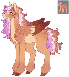 Size: 2357x2646 | Tagged: safe, artist:sleepy-nova, imported from derpibooru, oc, oc only, pegasus, pony, colored wings, female, mare, missing cutie mark, multicolored wings, offspring, parent:cheese sandwich, parent:princess cadance, pegasus oc, redesign, simple background, solo, transparent background, wings