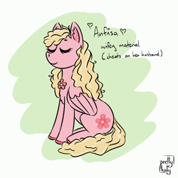 Size: 3500x3500 | Tagged: safe, artist:prettykaty, imported from derpibooru, oc, oc only, oc:anfisa, pegasus, pony, female, implied adultery, pegasus oc