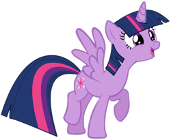 Size: 1273x1045 | Tagged: safe, artist:crayoncreates, artist:twilyisbestpone, imported from derpibooru, twilight sparkle, alicorn, pony, adorkable, base used, cute, dork, excited, female, happy, mare, pegasus wings, raised hoof, simple background, smiling, solo, spread wings, transparent background, twiabetes, twilight sparkle (alicorn), wings