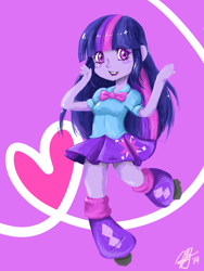 Size: 2017x2677 | Tagged: safe, artist:friiies, imported from derpibooru, twilight sparkle, human, equestria girls, 2014, cute, female, old art, solo, twiabetes