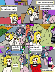 Size: 1219x1571 | Tagged: safe, artist:ask-luciavampire, imported from derpibooru, oc, earth pony, pony, undead, vampire, vampony, wolf, wolf pony, comic, tumblr