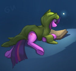 Size: 1878x1768 | Tagged: safe, artist:foxpit, imported from derpibooru, twilight sparkle, pony, unicorn, book, female, lying down, prone, reading, solo