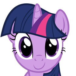 Size: 5000x5000 | Tagged: safe, artist:age3rcm, edit, imported from twibooru, twilight sparkle, pony, unicorn, banned from derpibooru, bust, female, image, inverted mouth, looking at you, mare, mare stare, png, portrait, simple background, smiling, solo, transparent background, unicorn twilight