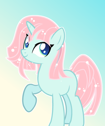 Size: 1600x1920 | Tagged: artist needed, safe, imported from derpibooru, ocellus, pony, unicorn, base used, beautiful, ponified, species swap, teenager