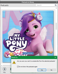 Size: 488x613 | Tagged: safe, imported from derpibooru, screencap, pipp petals, pegasus, pony, female, g5, mare, my little pony: the podcast, op is a duck, podcast