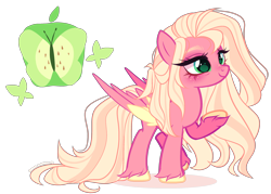 Size: 2614x1875 | Tagged: safe, artist:gihhbloonde, imported from derpibooru, oc, oc only, pegasus, pony, base used, female, mare, offspring, parent:big macintosh, parent:fluttershy, parents:fluttermac, simple background, solo, transparent background