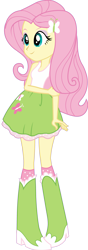 Size: 1496x4253 | Tagged: safe, artist:ytpinkiepie2, imported from derpibooru, fluttershy, human, equestria girls, boots, clothes, high heel boots, shirt, shoes, simple background, skirt, socks, solo, transparent background, vector