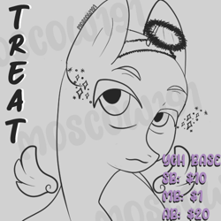 Size: 500x500 | Tagged: safe, imported from derpibooru, oc, commission, cute, halloween, holiday, solo, your character here