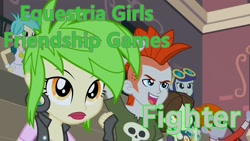 Size: 1920x1080 | Tagged: safe, edit, edited screencap, imported from derpibooru, screencap, cherry crash, human, equestria girls, friendship games, character, christina aguilera, fight, youtube link