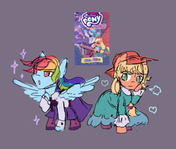 Size: 1280x1080 | Tagged: safe, artist:snowzaaah, imported from derpibooru, applejack, rainbow dash, earth pony, pegasus, pony, appledash, applejack also dresses in style, female, lesbian, rainbow dash always dresses in style, shipping