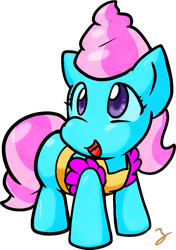 Size: 875x1243 | Tagged: safe, artist:zutcha, imported from derpibooru, cup cake, earth pony, pony, female, simple background, solo, transparent background