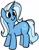 Size: 416x527 | Tagged: safe, artist:nonnyanon, imported from derpibooru, trixie, pony, unicorn, simple background, smiling, solo, white background