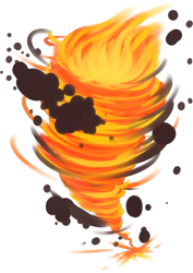 Size: 1512x2133 | Tagged: safe, artist:shad0w-galaxy, imported from derpibooru, oc, oc only, oc:blazing gale, cutie mark, cutie mark only, fire, no pony, simple background, smoke, solo, tornado, transparent background