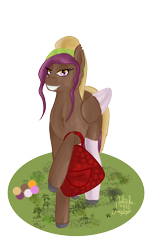 Size: 2500x4000 | Tagged: safe, artist:loopina, imported from derpibooru, oc, oc:miraculous deal, bat pony, hybrid, pegasus, braces, cute, female, pocctober, ponytober, simple background, solo, transparent background, young