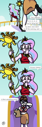 Size: 1600x4800 | Tagged: safe, artist:pony4koma, imported from derpibooru, princess celestia, raven, alicorn, human, unicorn, equestria girls, ass, balcony, bra, bracelet, breasts, butt, canterlot, canterlot castle, clipboard, clothes, comic, confused, crown, cute, cutelestia, dialogue, ear piercing, earring, element of generosity, element of honesty, element of kindness, element of laughter, element of loyalty, element of magic, elements of harmony, equestria girls-ified, flowing mane, funny, glasses, gold, hair bun, high heels, humanized, humor, jewelry, laughing, leggings, legs, makeup, multicolored hair, necklace, necktie, pencil skirt, piercing, rainbow hair, ravenbetes, red dress, regalia, running, secretary, shoes, skirt, sparkling mane, speech bubble, staff, stupid sexy celestia, sultry pose, surprised, this will end in laughs, this will end in tears, tired, underwear