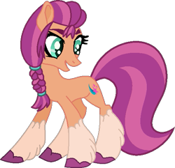 Size: 515x496 | Tagged: safe, artist:tanahgrogot, imported from derpibooru, sunny starscout, earth pony, pony, base used, female, g5, mare, medibang paint, open mouth, simple background, solo, transparent background