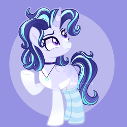 Size: 2050x2050 | Tagged: safe, artist:pen-art78, imported from derpibooru, oc, pony, unicorn, base used, clothes, female, mare, socks, solo, striped socks