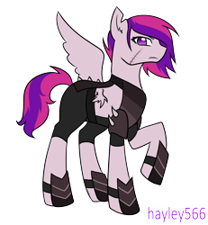 Size: 1914x2070 | Tagged: safe, artist:hayley566, imported from derpibooru, princess cadance, pegasus, pony, series:redemptiverse, alternate hairstyle, alternate universe, amputee, female, pegasus cadance, race swap, role reversal, simple background, solo, transparent background