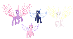 Size: 1280x682 | Tagged: safe, artist:existencecosmos188, imported from derpibooru, oc, oc only, alicorn, pony, alicorn oc, bald, base, eyelashes, female, flying, horn, mare, simple background, smiling, spread wings, transparent background, white eyes, wings