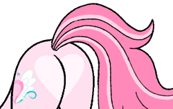 Size: 600x379 | Tagged: safe, artist:noi kincade, artist:stellar-ponies, imported from derpibooru, oc, oc only, oc:annisa trihapsari, earth pony, pony, adorasexy, annibutt, butt, butt only, cute, heart, heart mark, pictures of butts, plot, redesign, sexy, simple background, solo, transparent background