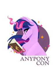Size: 1937x2504 | Tagged: safe, artist:alrumoon_art, imported from derpibooru, twilight sparkle, pony, unicorn, book, eyebrows, female, magic, mare, simple background, smiling, solo, transparent background