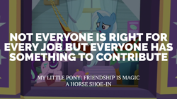 Size: 1920x1080 | Tagged: safe, edit, edited screencap, editor:quoterific, imported from derpibooru, screencap, starlight glimmer, trixie, a horse shoe-in, hammock, trixie's wagon, wagon