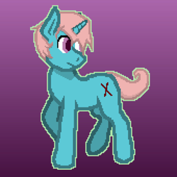 Size: 2720x2720 | Tagged: safe, artist:hoshiro, imported from derpibooru, oc, oc only, pony, unicorn, gradient background