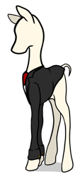 Size: 1478x3267 | Tagged: safe, artist:capt-sierrasparx, imported from derpibooru, pony, creepypasta, ponified, simple background, slender, slenderman, slendermane, slenderpony, solo, transparent background