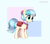 Size: 1194x1046 | Tagged: safe, artist:vinilyart, imported from derpibooru, coco pommel, earth pony, pony, abstract background, bag, female, mare, saddle bag, solo