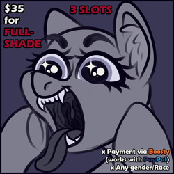 Size: 4000x4000 | Tagged: safe, artist:sadfloorlamp, imported from derpibooru, oc, oc only, pony, unicorn, drool, female, fetish, male pred, mawshot, mouth, offscreen character, open mouth, pov, solo, teeth, throat, tongue out, uvula