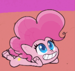 Size: 713x670 | Tagged: safe, imported from derpibooru, screencap, pinkie pie, earth pony, pony, my little pony: pony life, spoiler:pony life s02e21, animated, cropped, cute, diapinkes, female, g4.5, gif, mare, playwright or wrong, solo